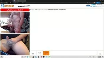 play Bi curious 18 year old jerks of with men on omegle