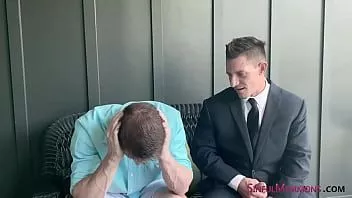 Play Sinfulmormons.com - aiden confesses that he’s not sure he has what it takes to become a missionary given that he has a lot of dirty forbidden thoughts… especially about bishop thirio.