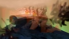 play 万圣节高潮：幽灵哥特gemboy jon arteen得到无鞍性交