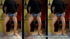 Play Big Dicked Mexican Hunk' Alejandro Mistral Flashes Cock and Balls in Underwear