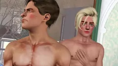 Reproduzir Corazones Criminales Capítulo 17: Ardiente YAOI Gay Sin Censura en Los Sims 3 - Puro Calor y Pasión